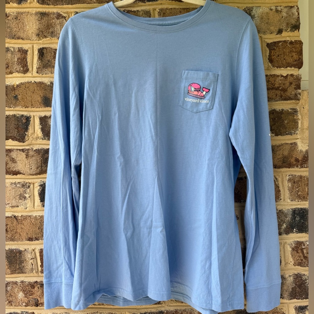Vineyard Vines Light Blue Long Sleeve Tee LIMITED EDITION
